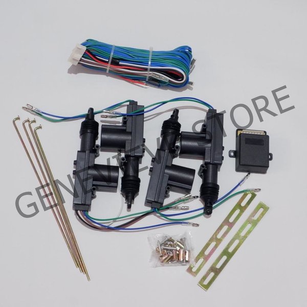 Paket Central Lock Full Set . Central Lock Pintu Mobil . Central Lock Mobil Universal