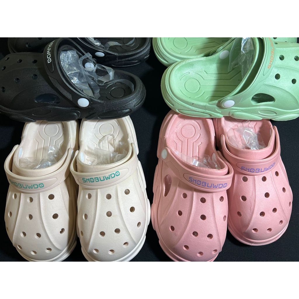 Sandal Baim Wanita Impor Sandal gemoy Bahan karet jelly Anti Slip_1616