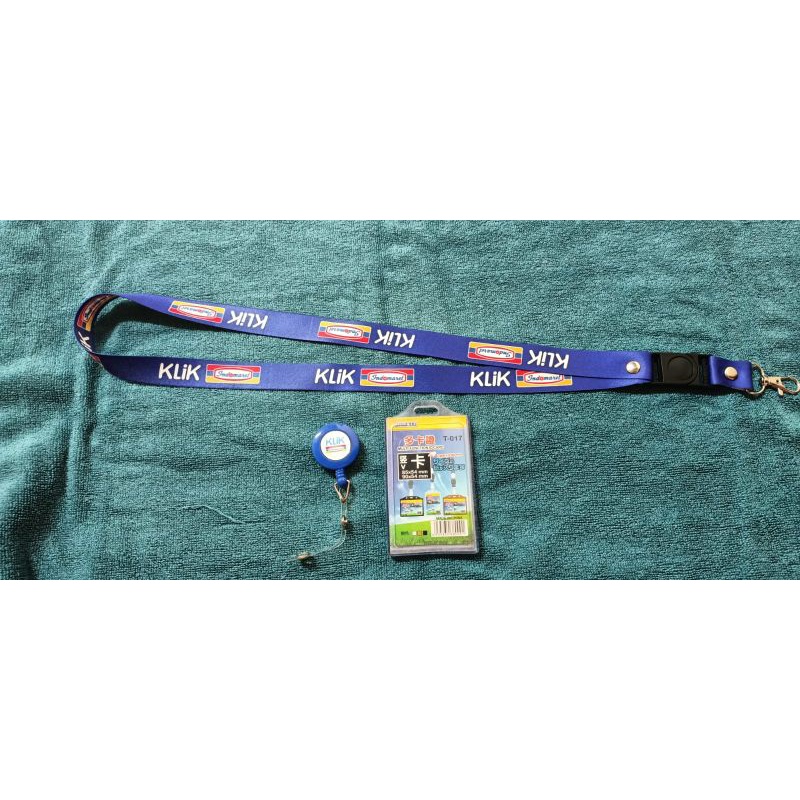 

tali id card indomaret klik lanyard