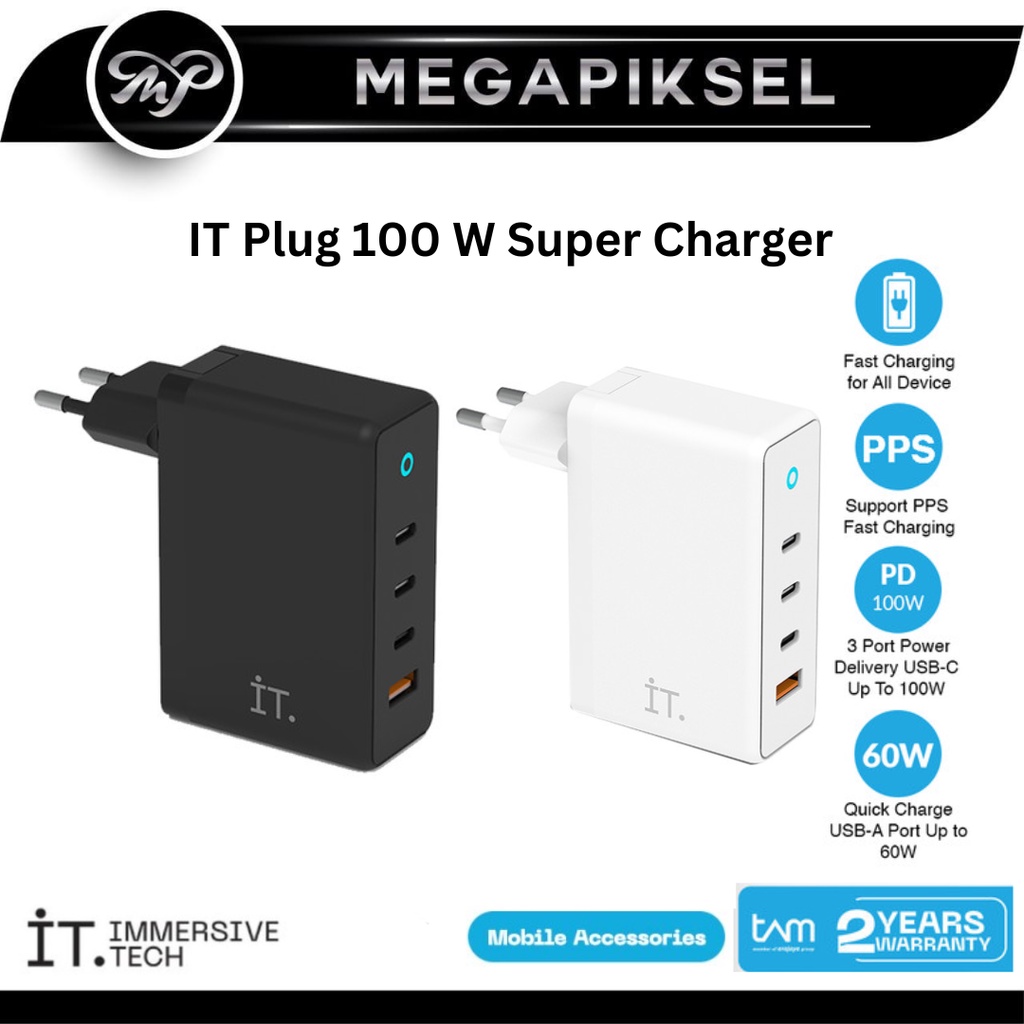 IT Plug 100 W Super Charger