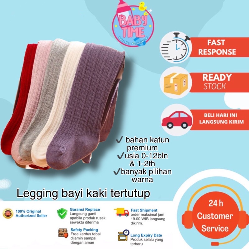 Legging Bayi / Legging Anak / Kaos Kaki Panjang Anak