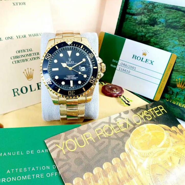 ➤Premium GROSIRAN JAM TANGAN ROLEX AJ3201 TANGGAL AKTIF - JAM TANGAN PRIA INCLUDE BOX ORIGINAL ❊