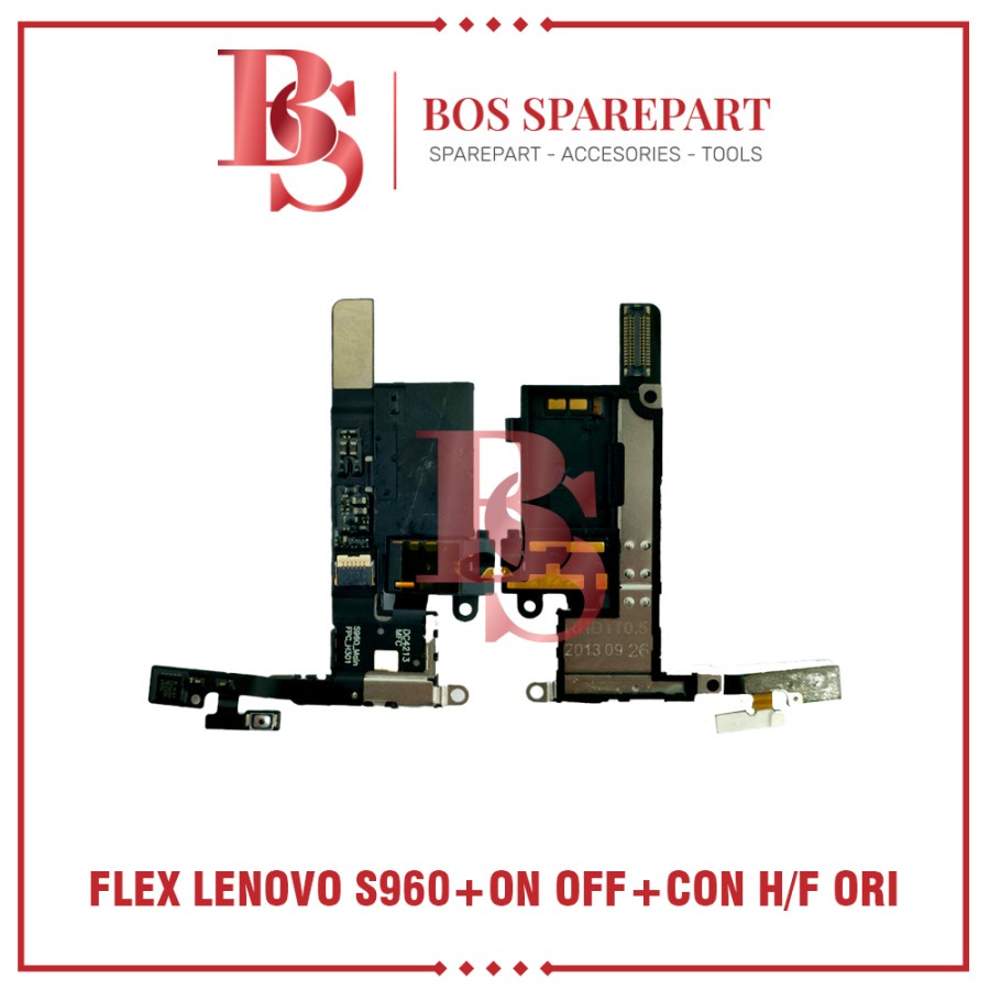 FLEXIBEL LENOVO S960 + ON OFF + CONNECTOR HANDSFREE ORI