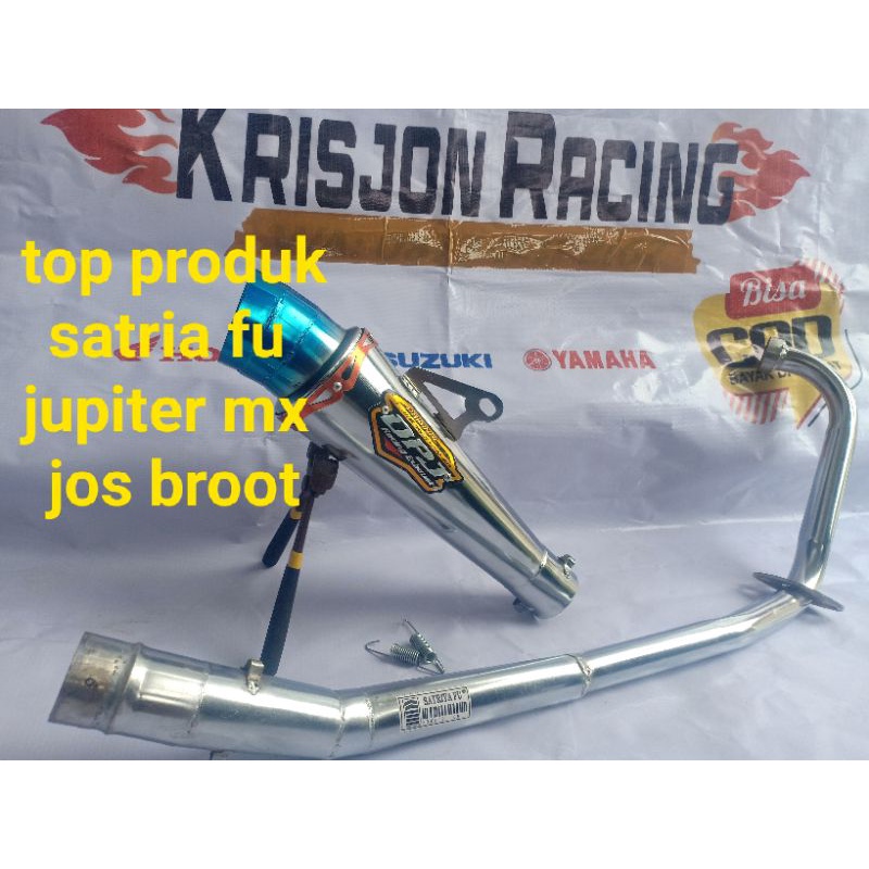 knalpot racing DPJ motor satria fu jupiter mx sonic