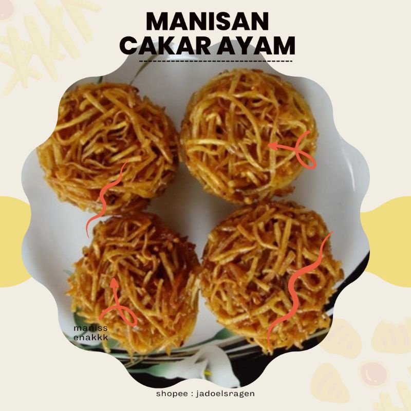 

manisan cakar ayam SRAGEN