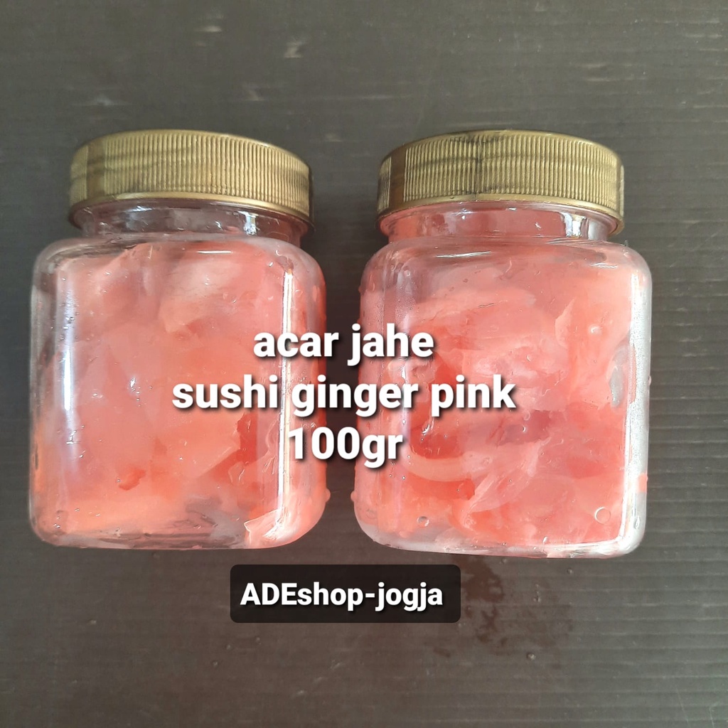 

acar jahe sushi ginger pink 100 gr repack gari shoga gary