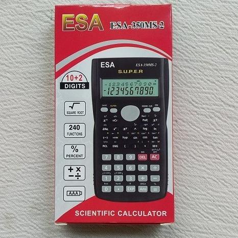 

Kalkulator Scientific Ilmiah Murah Fungsi Terjamin Normal Esa 350