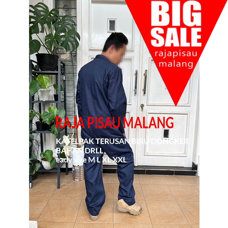 Setelan WEARPAK TERLARIS M-4XL Wearpack Safety / Wearpack Langsungan / Wearpack Kerja - Seragam Proyek - Bengkel - Sekolah Coverall-Overall Polos BAJU KERJA Pakaian