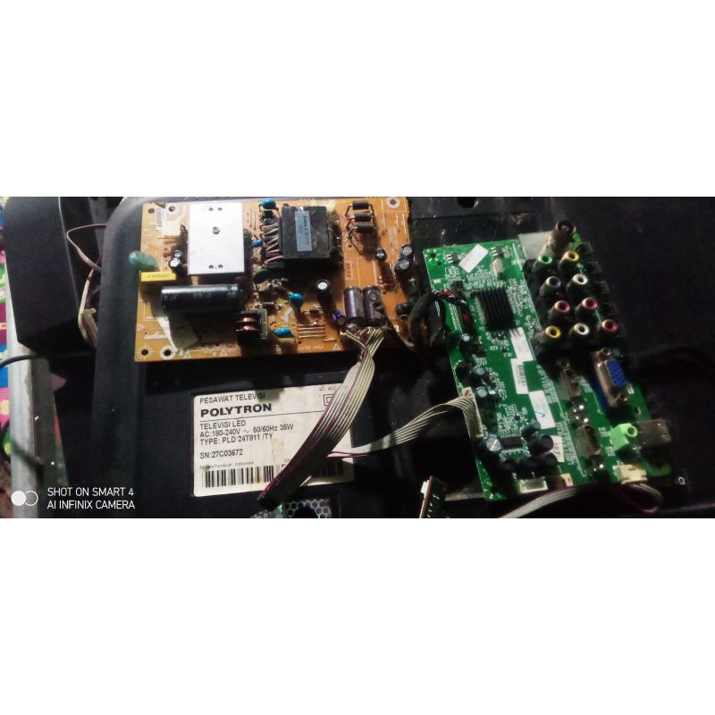 PSU + MOBO POLYTRON PLD 24T811/TY