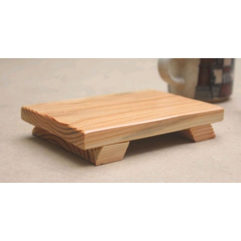 tatakan gelas kayu Norway wooden standing coaster dekorasi