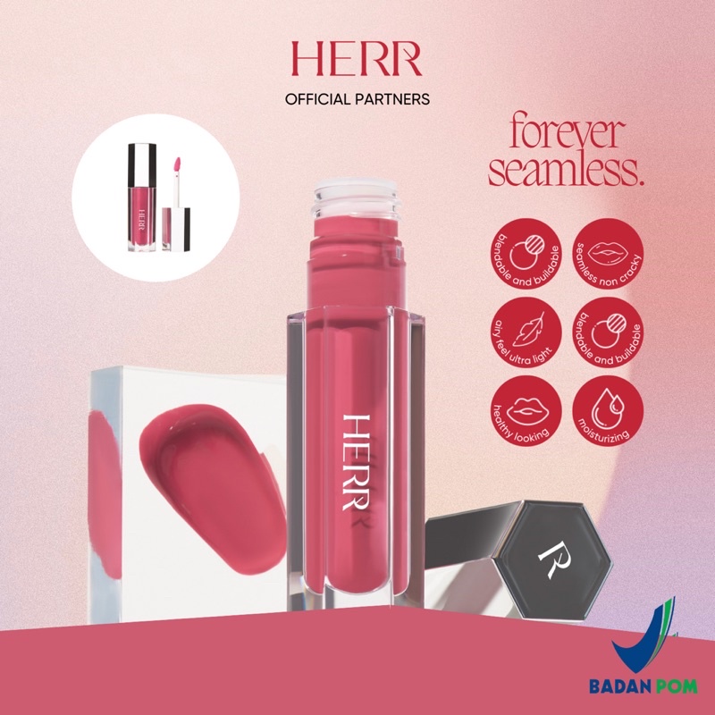 HERR Forever Seamless Liptint Original ( BPOM ) / Herr Classic Nude
