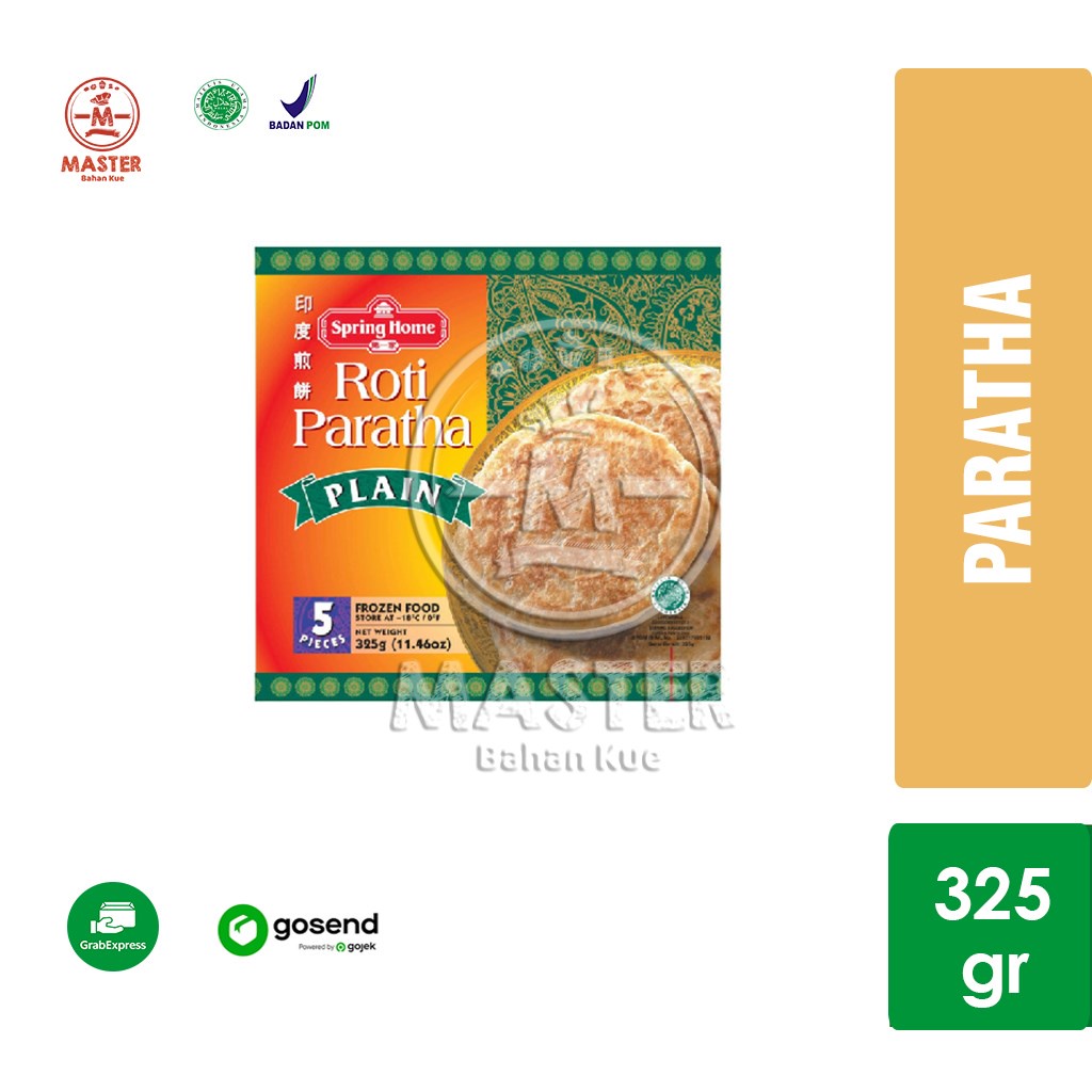 

Roti Paratha TYJ Spring Home / Roti India 325gr [KHUSUS INSTANT]