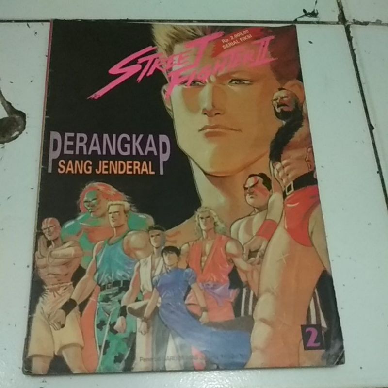 KOMIK STREET FIGHTER II PEEANGKAP SANG JENDERAL