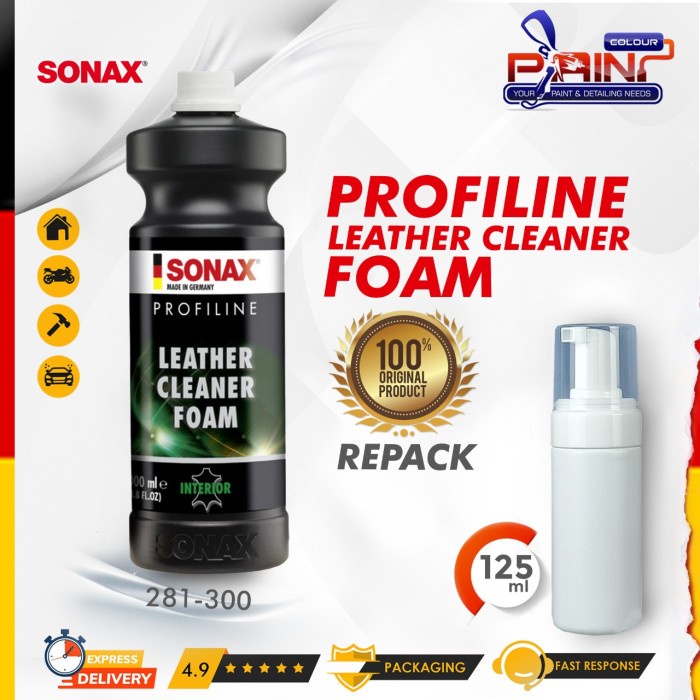 SONAX Profiline Leather Cleaner Foam 281-300 - REPACK / ECER - 125ML