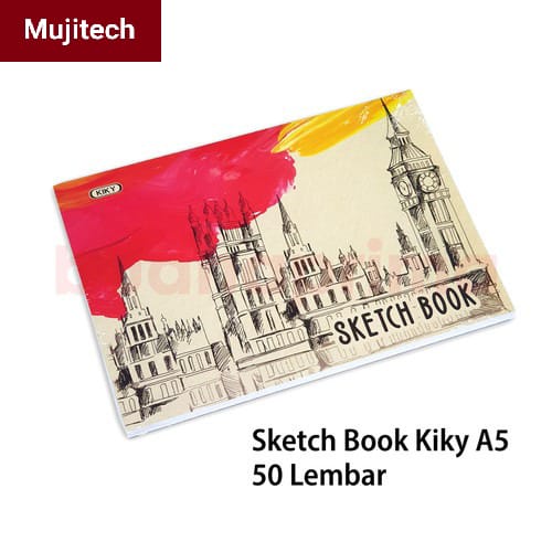 Jual KIKY SKETCH BOOK A5 50 LEMBAR BUKU GAMBAR KECIL SKETSA SKETCHBOOK