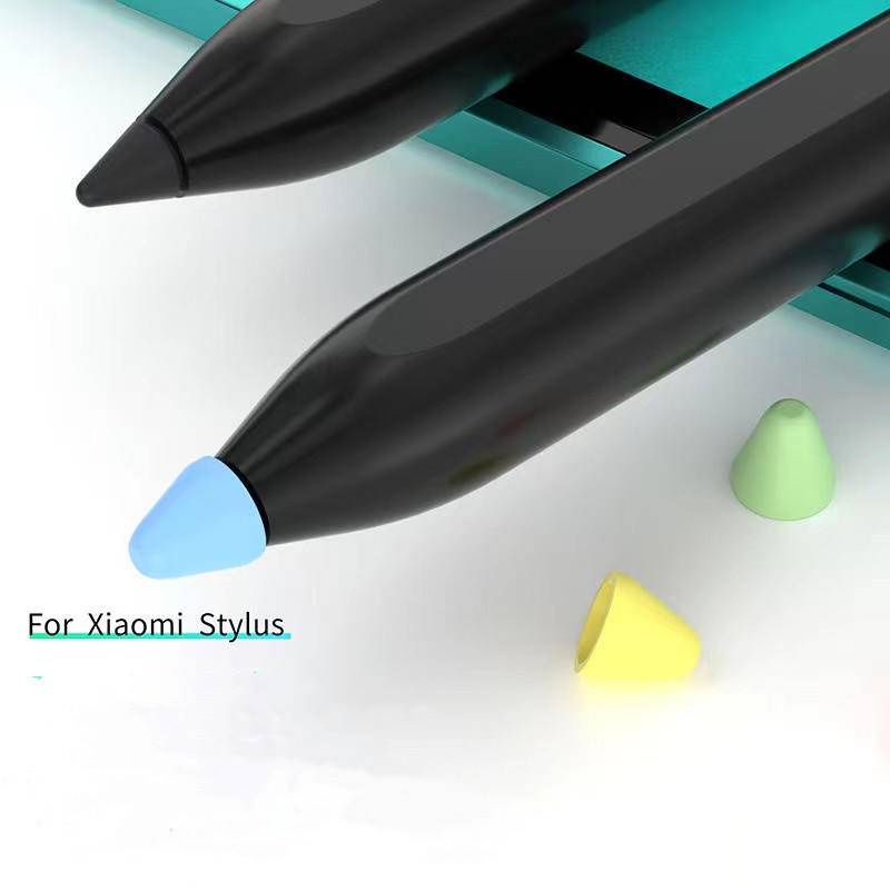10pcs Cover Compatible Dengan Xiaomi Table Pencil Silicone Nibs Cover Pengganti Xiaomi Pensil stylus Pen Nib