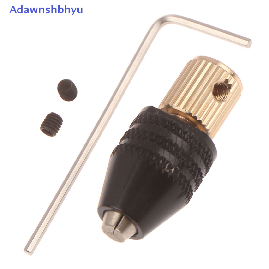 Adhyu 0.5-3.2 mm Mata Bor Motor Listrik Micro Drill Chuck Hex Drill Chuck Adapter ID