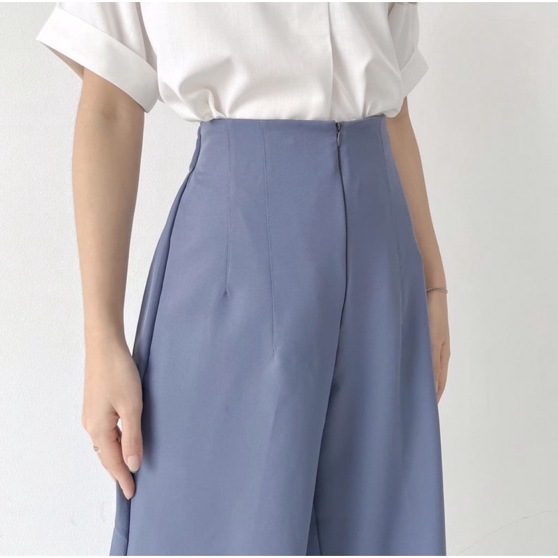 SANLY CULLOTES KOREA LONG PANTS PETITE FRIENDLY - CELANA KULOT WANITA PREMIUM - CELANA KERJA PANJANG FORMAL WANITA - HADIAH ATAU KADO ULTAH CEWEK