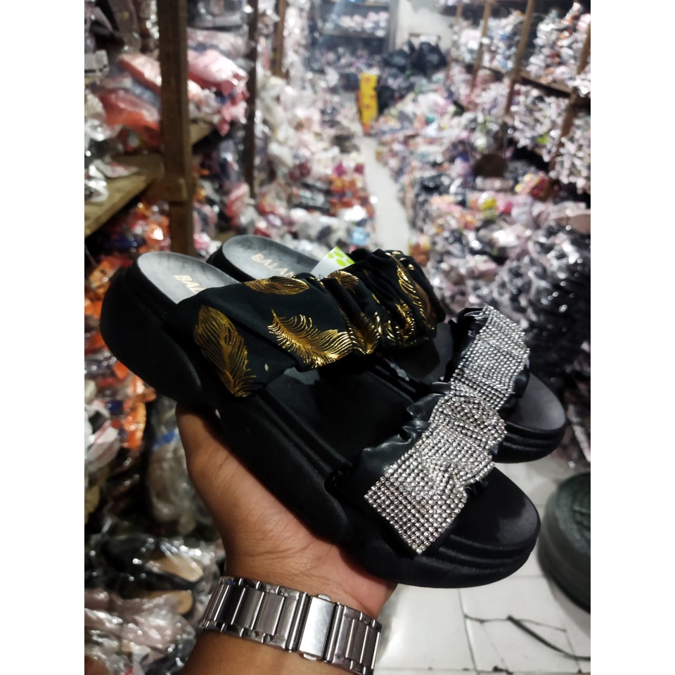 SANDAL KARET JELLY WEDGES IMPORT FASHION KOREA TERBARU 1992-A5 (36-40) sandal jisso