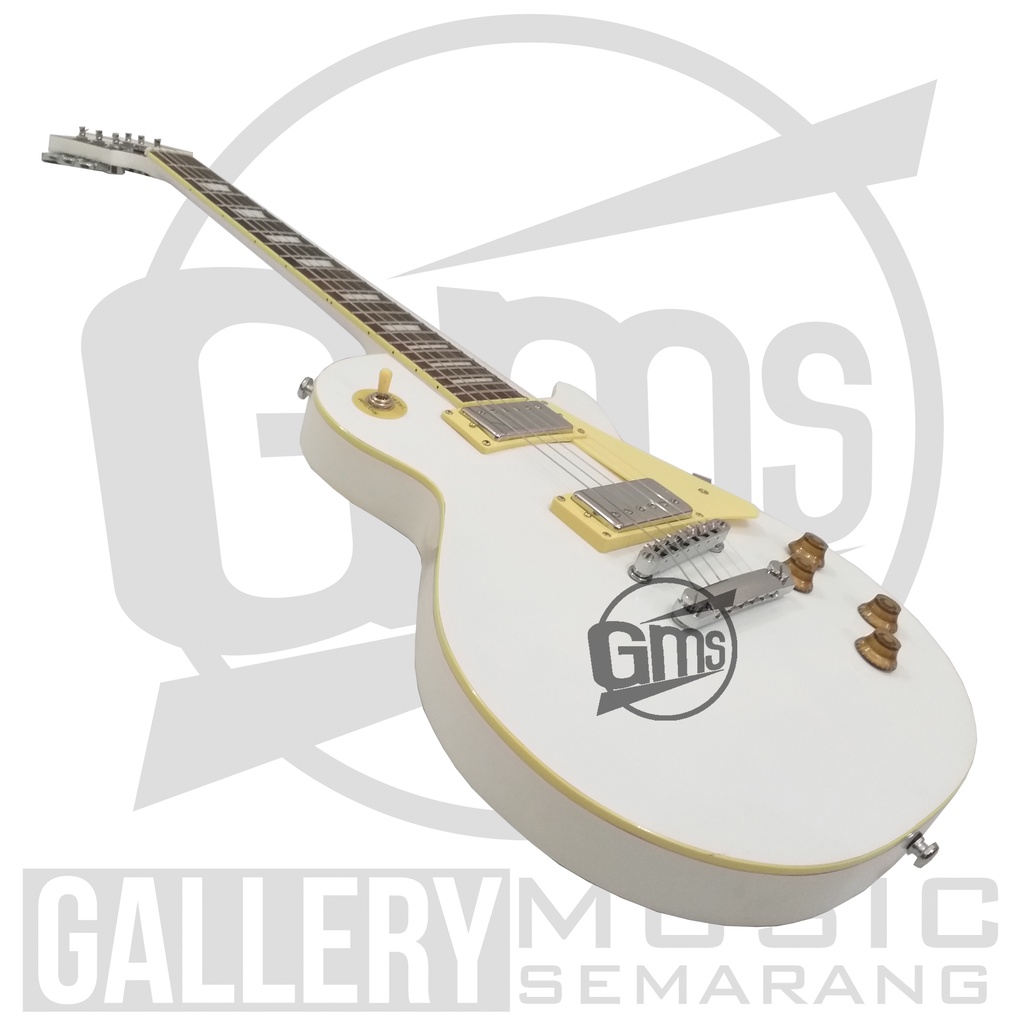 Gitar Elektrik Gibson Les Paul White Beauty
