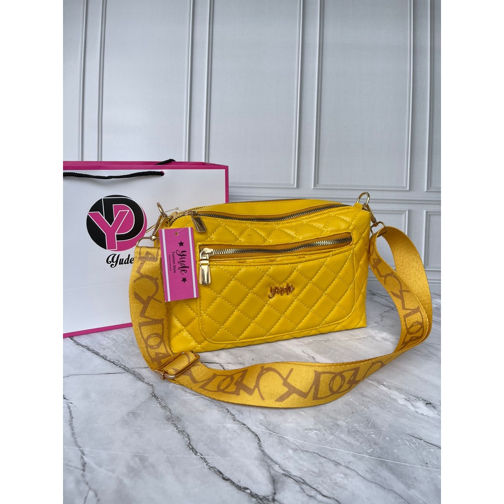NEW PRODUK TAS SELEMPANG WANITA CH TERBARU 3 RUANG LOOK LIKE IMPORT