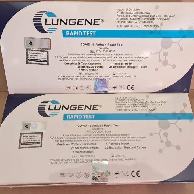CLungene swab hidung antigen original AKL