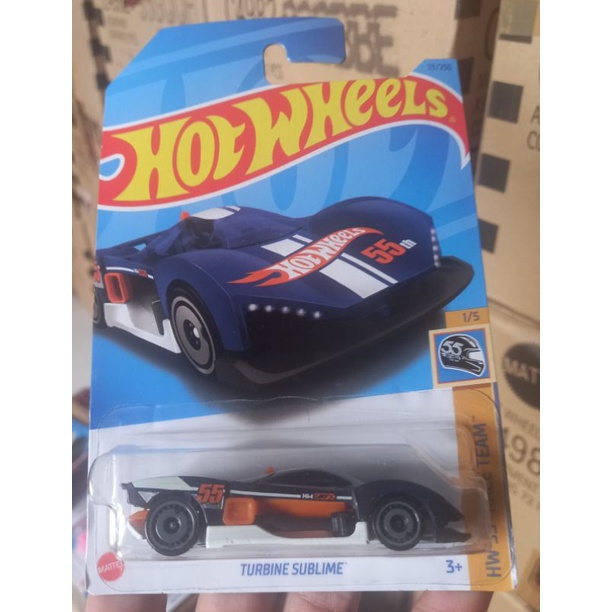 hotwheels 55 race team TURBINE SUBLIME