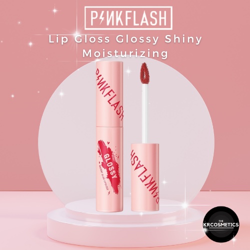 Pinkflash Watery Glam Lip Gloss glossy Shiny 2,3 gr