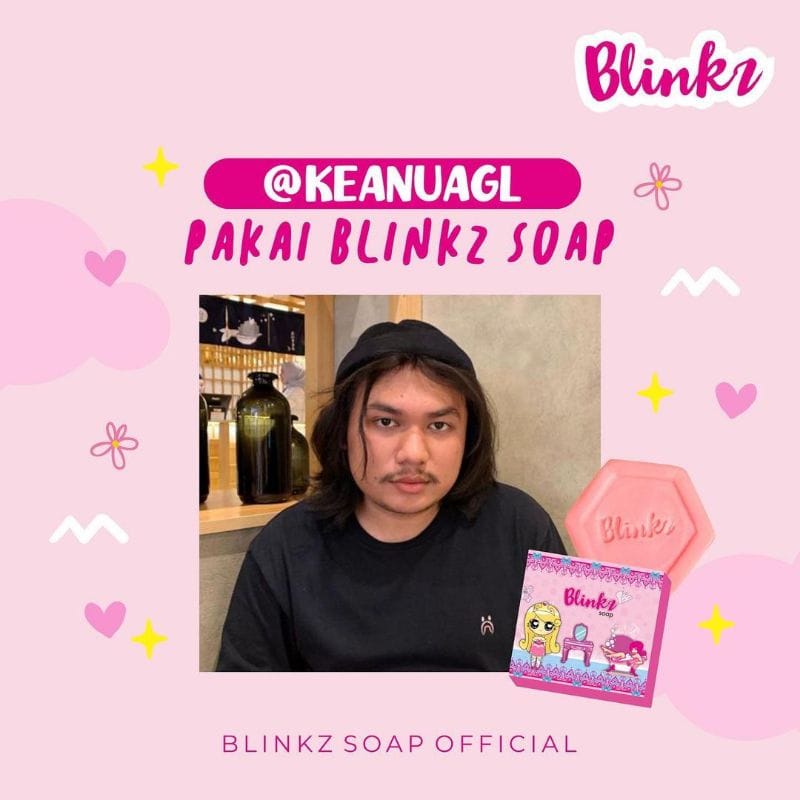 READY! BLINKZ SOAP SABUN PENCERAH BPOM BY BLINKZ BEAUTY BLINK SABUN PENCERAH KULIT BPOM SABUN BATANG