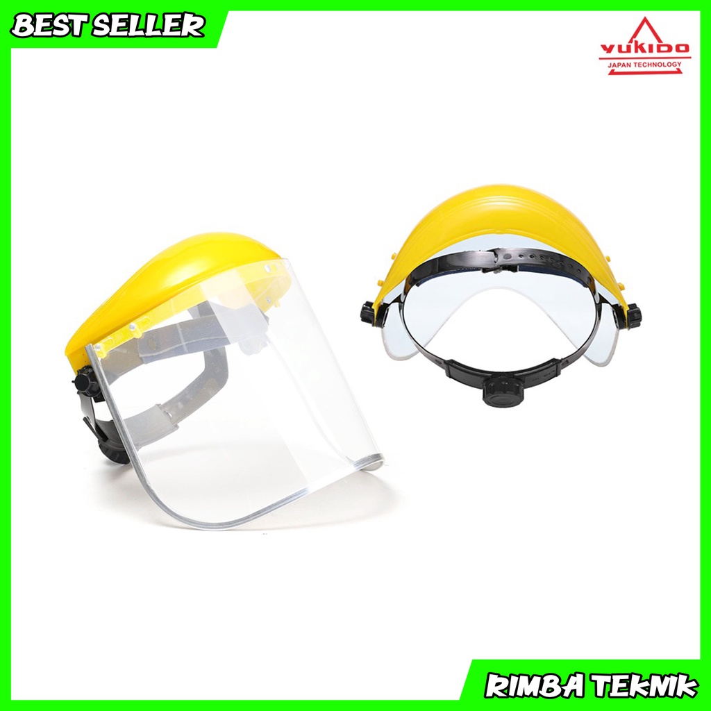 Masker Pelindung Wajah Welding Mask Clear Safety Alat Pelindung Diri Topeng gerinda