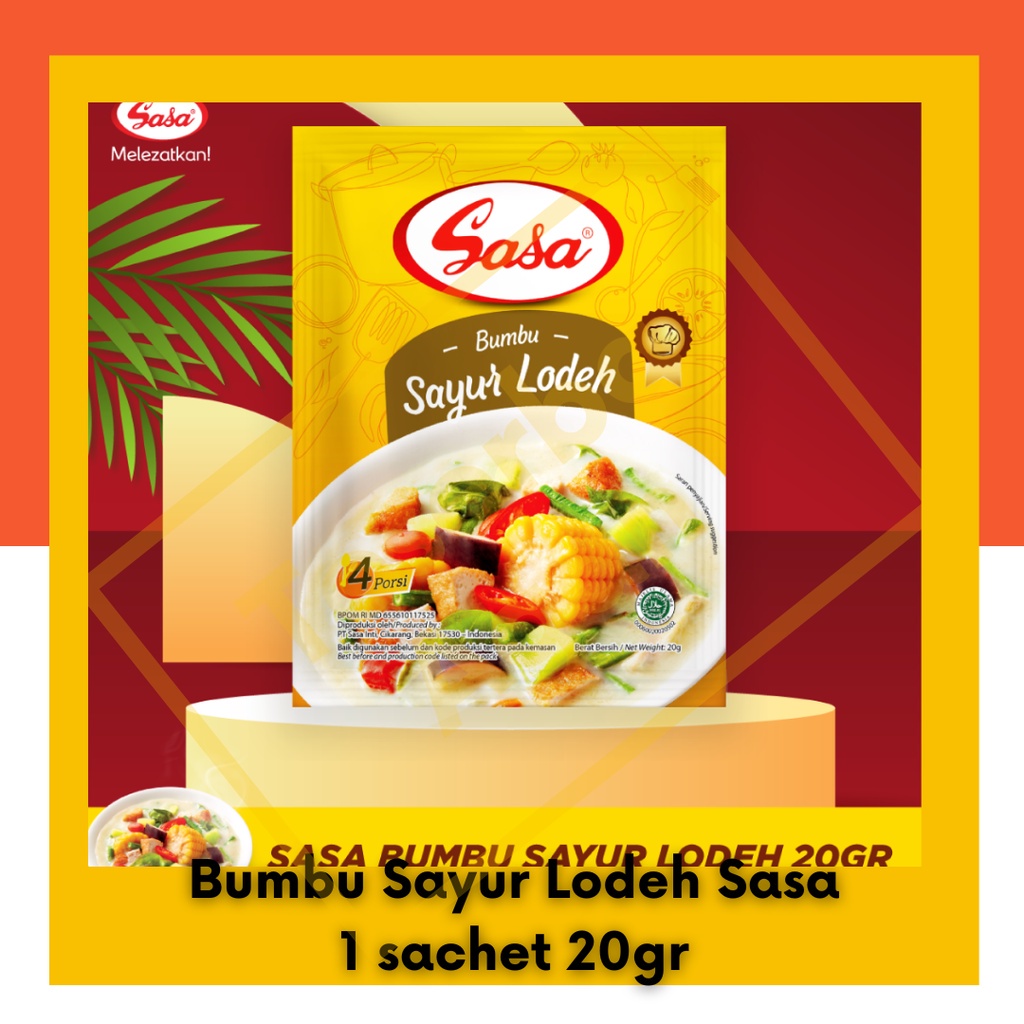 

Sasa Bumbu Lodeh 20 Gr