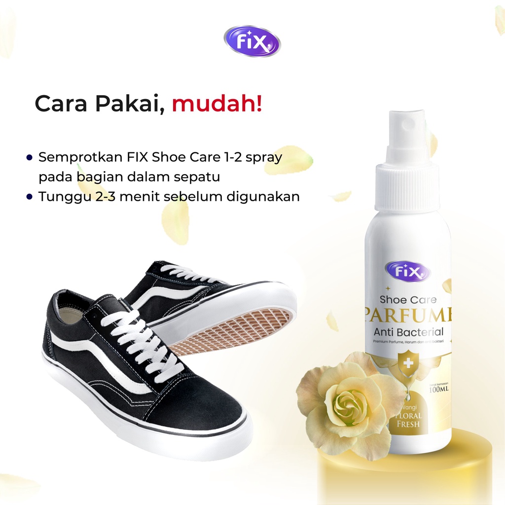 FIX Shoe Care Parfum Anti Bakteri Parfum Sepatu Anti Bau