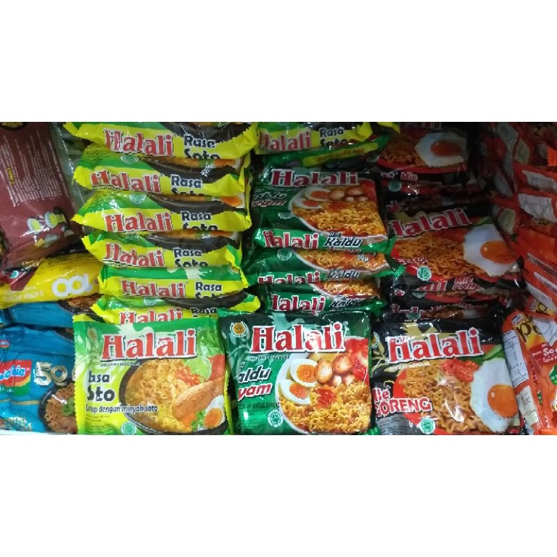 

KZ - mie halali mi instan rasa soto, kaldu ayam & goreng