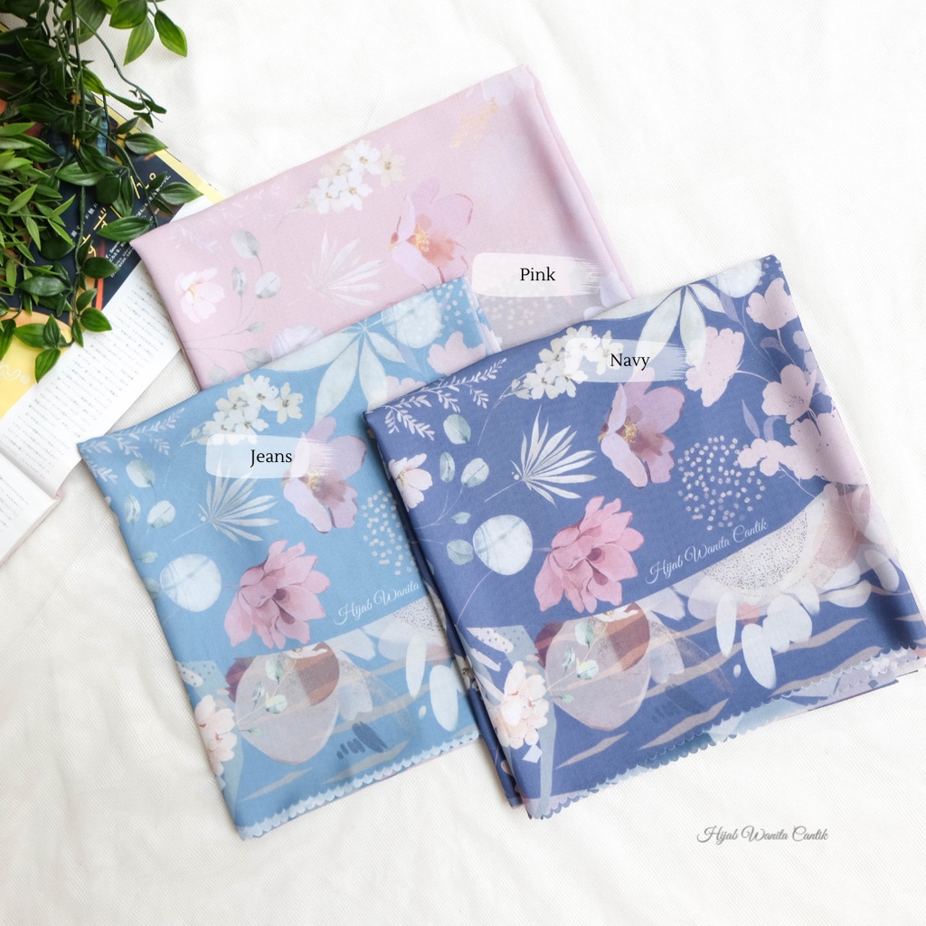 Hijabwanitacantik - Gera Scarf | Bahan  Linea voal yang tebal dan anti licin