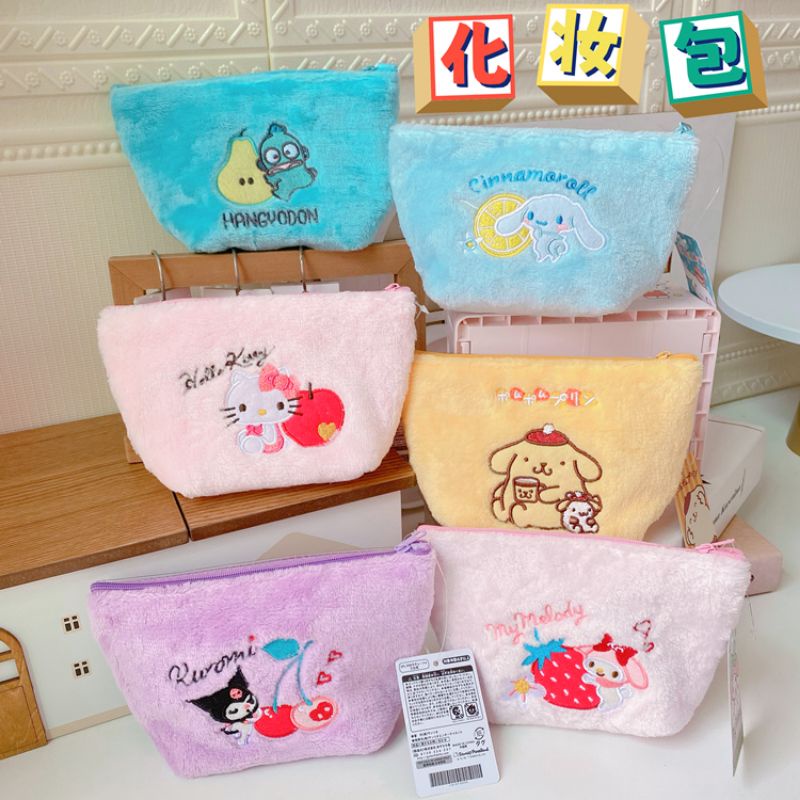 

Pouch Kosmetik Tempat Pensil ORI Sanrio Karakter Hello Kitty Melody Cinnamoroll Kuromi