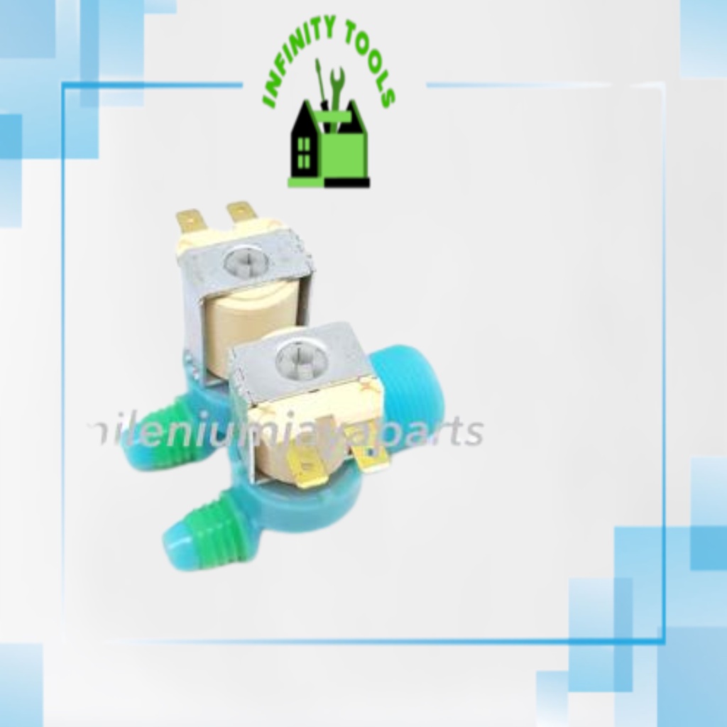 [M] Selenoid Water Inlet Valve Mesin Cuci 1 Tabung Otomatis Samsung / Selector Pembuangan Air Mesin 