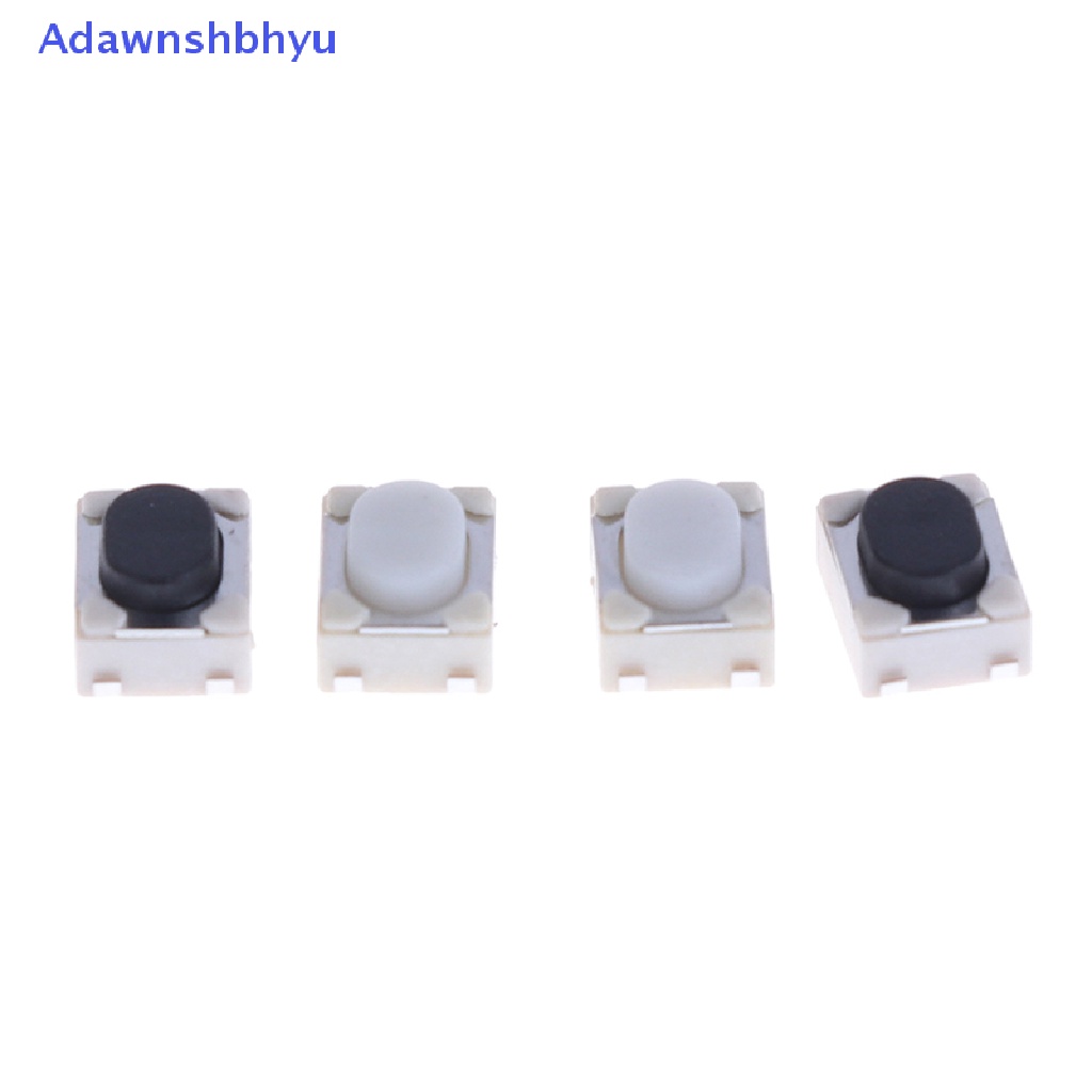 Adhyu 20PCS 3 * 4 * 2.5mm SMD Saklar Kebijaksanaan 4pin Sentuh Saklar Tombol Mikro Push Button ID