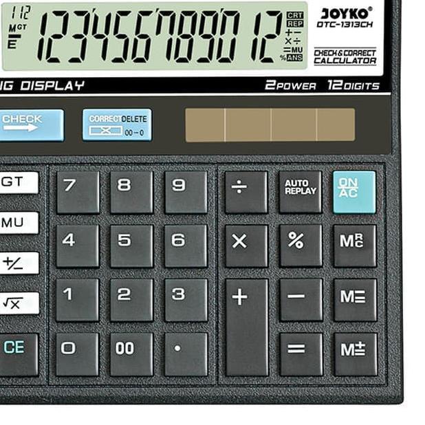 

Update - Calculator Kalkulator Joyko DTC-1313CH 12 Digits Check Correct ~