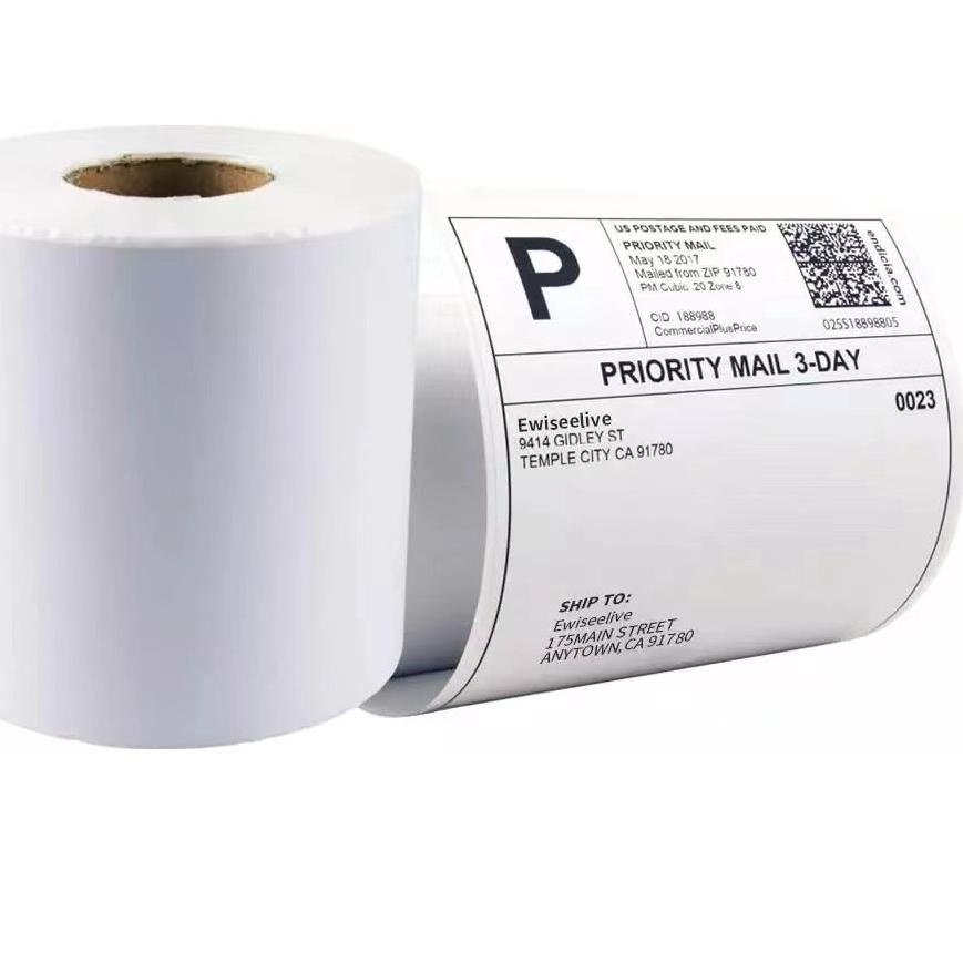 

D94☘ READY - Kertas Label Thermal A6 Ukuran 100 x 150 mm - 300/350/500 pcs Paling Laris