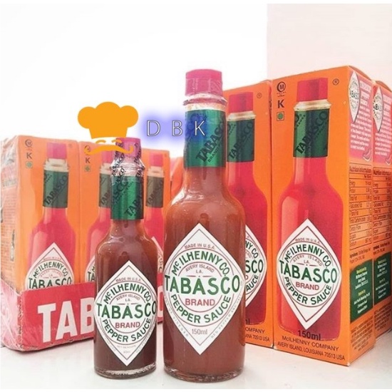 

TABASCO PEPPER SAUCE 150ml besar saus tabasko red pepper