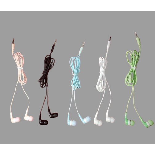 Headset earphone mega bass music angel macaron 01 Mp3 stereo extra hp - dinno.id