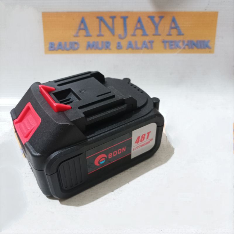EDON Baterai Mesin Bor Cordless Screwdriver 48T Lithium / Batre 48T