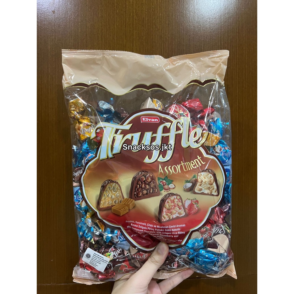 

[1000GR] ELVAN TRUFFLE ASSORTMENT CHOCOLATE TURKI