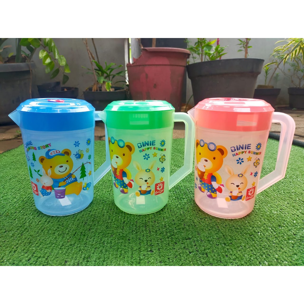 Sunlife teko plastik fiesta 2, 2 liter water jug 2,2 liter dan 1,1 liter