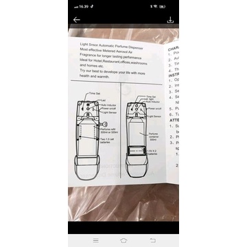 Mesin Pengharum Ruangan Otomatis