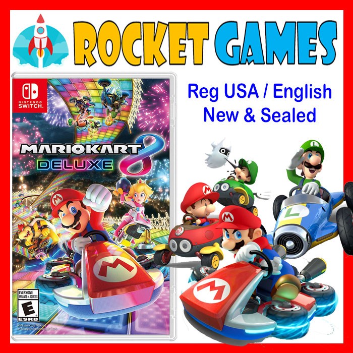 SWITCH MARIO KART 8 deluxe