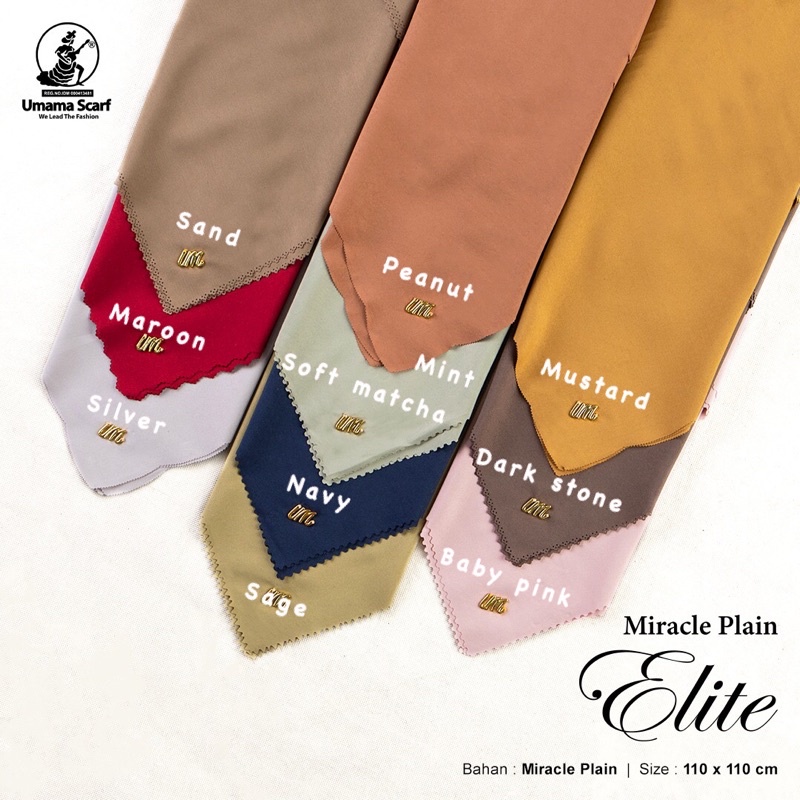 SEGIEMPAT MIRACLE PLAIN ELITE METAL LOGO