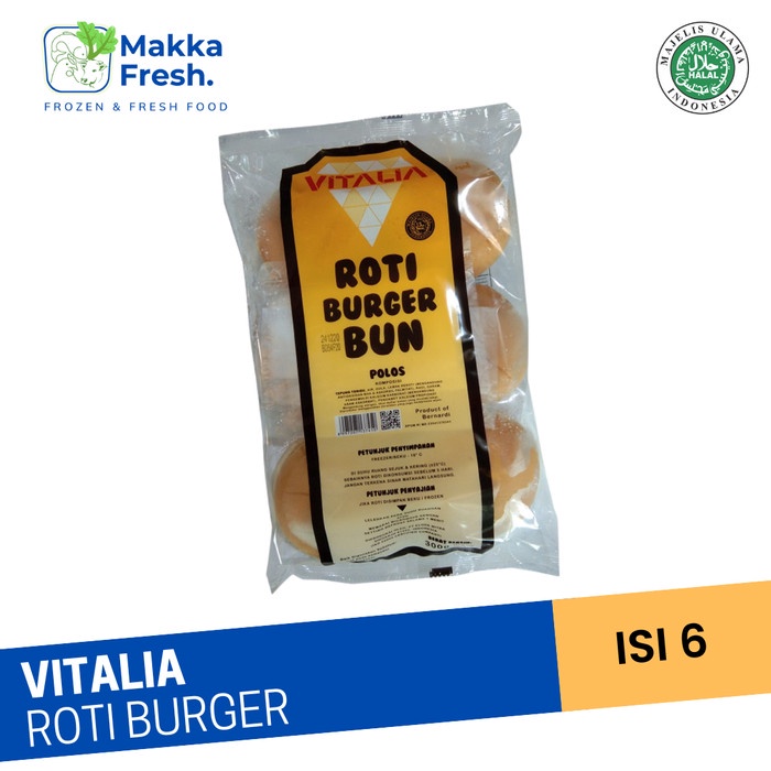 

VITALIA ROTI BURGER ISI 6