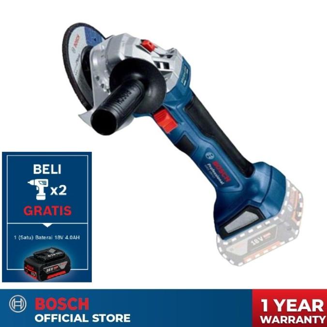 Bosch Cordless Angle Grinder GWS 180-LI Solo (UNIT ONLY)