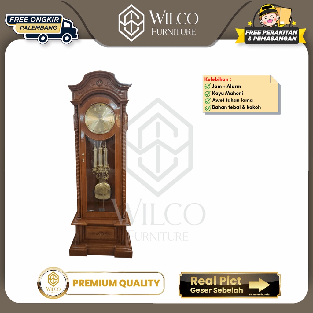 Jam Junghans Jerman Classic / Jam Antik Furniture Mewah Palembang